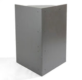 Corner Cubby Storage Unit with Four Reversible Baskets