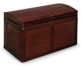 Hardwood Barrel Top Toy Chest