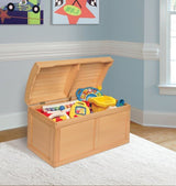 Hardwood Barrel Top Toy Chest