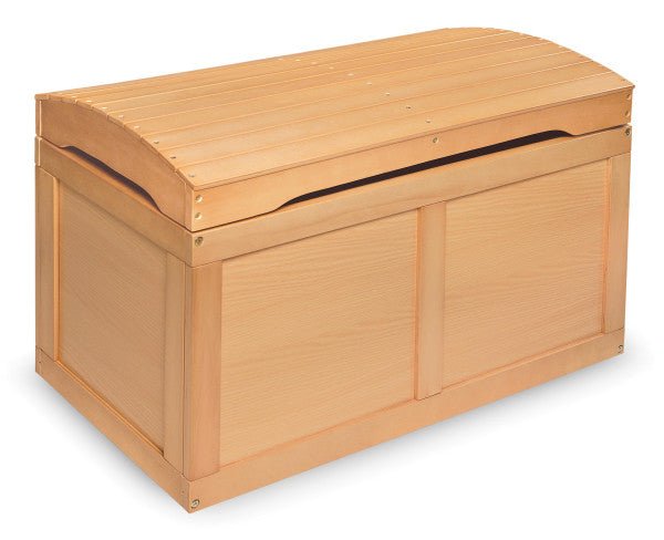 Hardwood Barrel Top Toy Chest
