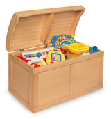 Hardwood Barrel Top Toy Chest
