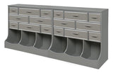 Storage Station with Eight Baskets and Three Bins