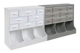 Storage Station with Eight Baskets and Three Bins
