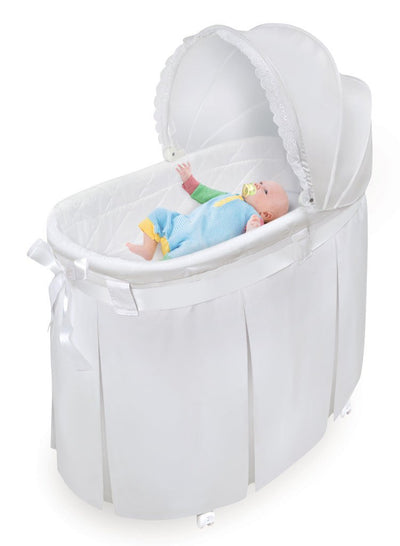 Wishes Oval Bassinet - Full Length Skirt