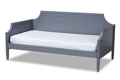 Mariana Classic and Traditional Grey Finished Wood Twin Size Daybed