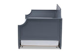 Mariana Classic and Traditional Grey Finished Wood Twin Size Daybed