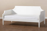 Mariana Classic and Traditional White Finished Wood Twin Size Daybed