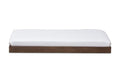 Payton Modern and Contemporary Brown-Finished Twin Trundle