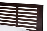 Sedona Modern Classic Mission Style Dark Brown-Finished Wood Twin Platform Bed with Trundle