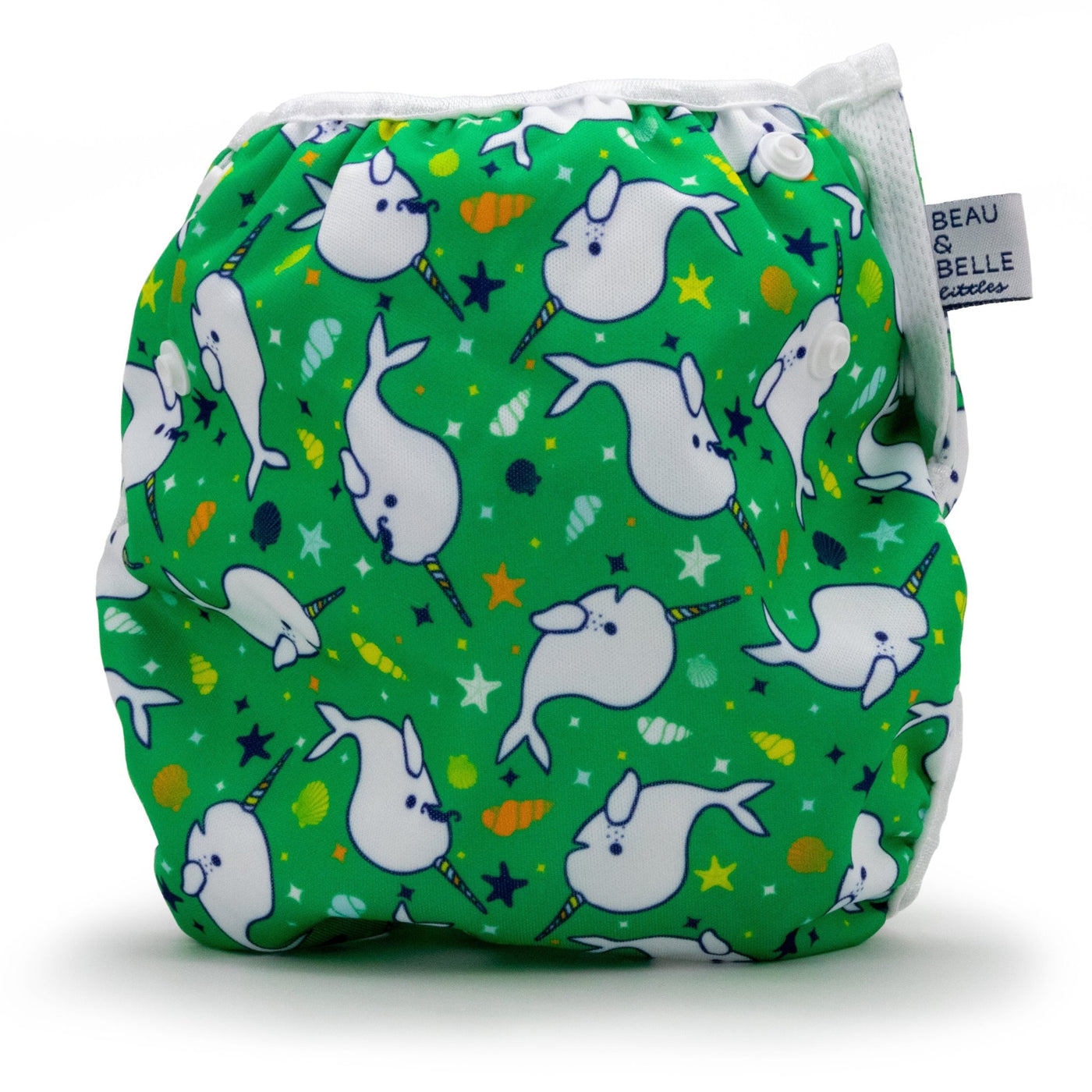 Narwhals 0-3 years Nageuret  Swim Diaper (Green)