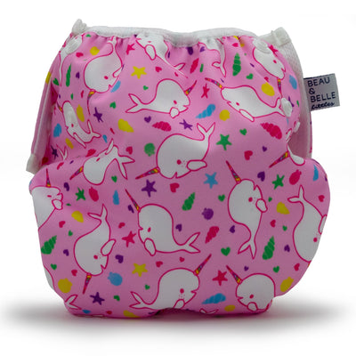 Narwhals 0-3 years Nageuret  Swim Diaper (Light Pink)