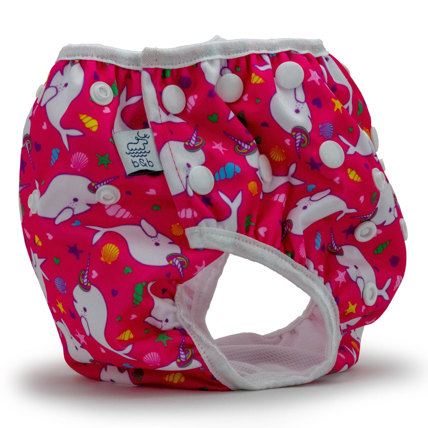 Narwhals 2-5 years Nageuret Swim Diaper (Hot Pink)