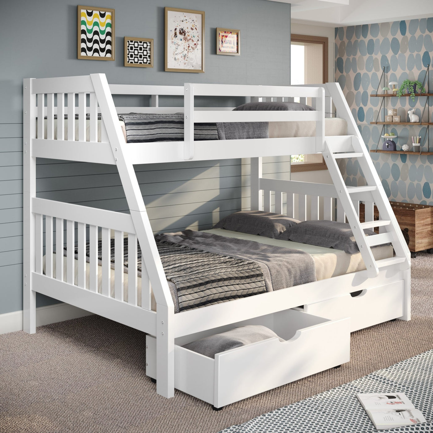 Bonnie Twin/Full Bunk Bed