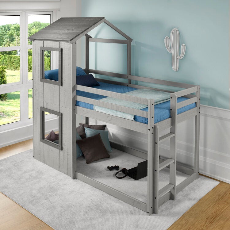 Sarah Farmhouse Twin Bunk Bed