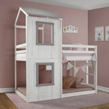 Sarah Farmhouse Twin Bunk Bed