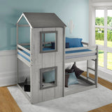 Sarah Farmhouse Twin Bunk Bed
