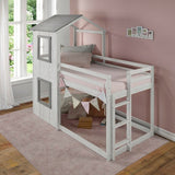 Sarah Farmhouse Twin Bunk Bed