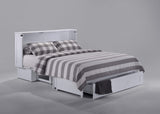 Clover Queen Murphy Cabinet Bed with Mattress