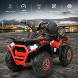 Kids Electric Red ATV Quad