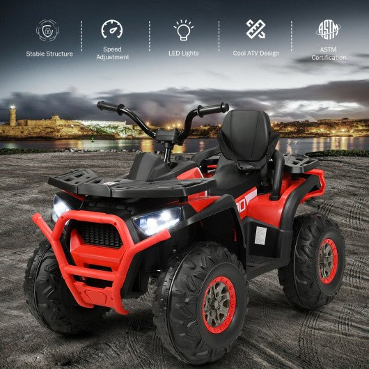 Kids Electric Red ATV Quad