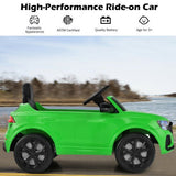Kids Green Car to Drive with Remote Control