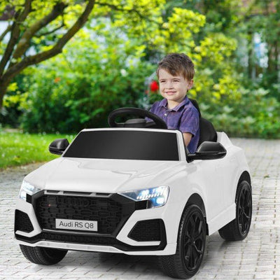 White Audi Q8 Kids Cars to Drive