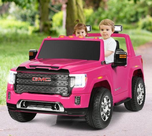 2-Seater GMC Kids Ride On Truck RC Electric Car