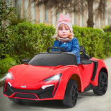 Kids Red RC Electric Vehicle