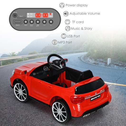 Red Electric Kids Ride On Car with Remote Control