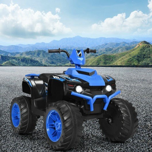 Navy 12V Kids 4-Wheeler ATV Quad Ride On Car