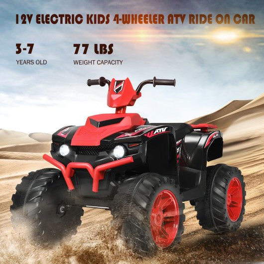 4-Wheeler ATV Quad Kids Ride On Car
