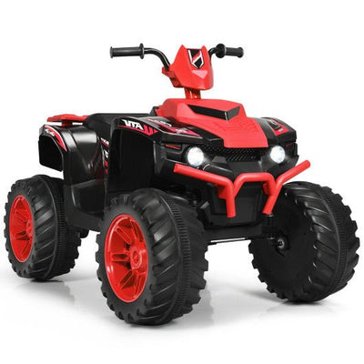 Red 4-Wheeler ATV Quad Ride On Car