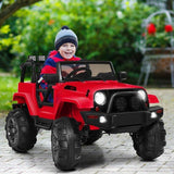 Kids Riding Truck Car