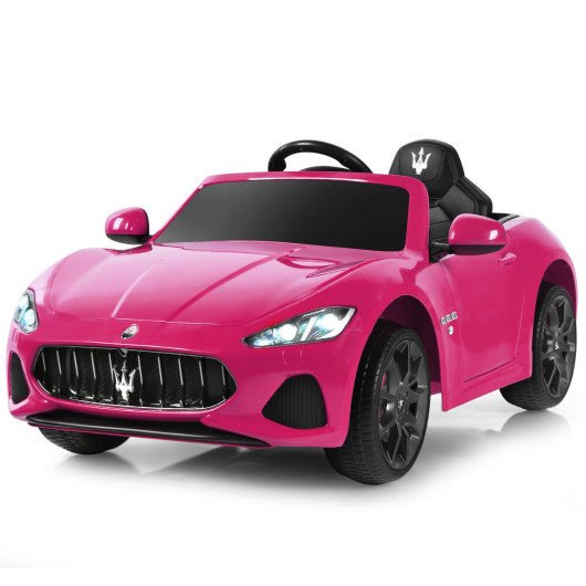 Pink Kids Ride On Car Maserati GranCabrio