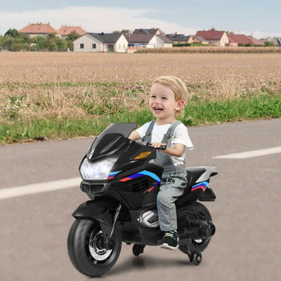 Kids Electric Motor Bike-Black