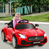 Mercedes Benz Kids Ride-On Car-Red