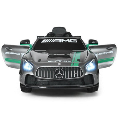 Mercedes Benz Kids Ride On Car-Light Gray