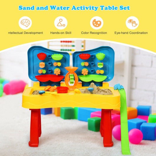 kindergarten activity table for kids