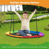 2-Pack Swing Set Swing Seat Replacement and Saucer Tree Swing