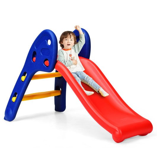 2 Step Children Folding Plastic Slide – Monkey Bunks