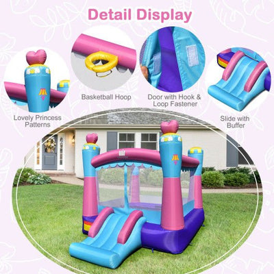 3-in-1 Princess Theme Inflatable Castle without Blower