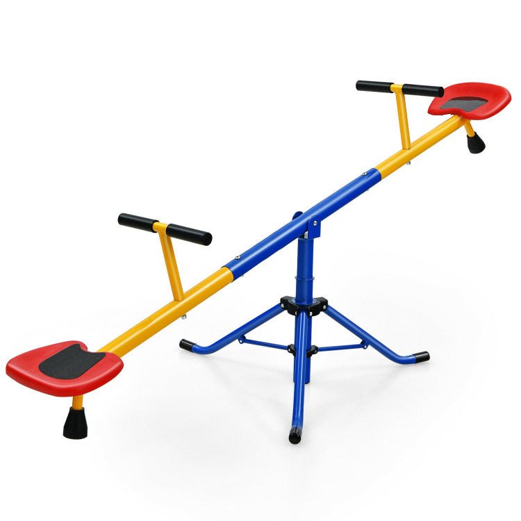 360° Rotation Kids Seesaw Swivel Teeter Totter – Monkey Bunks