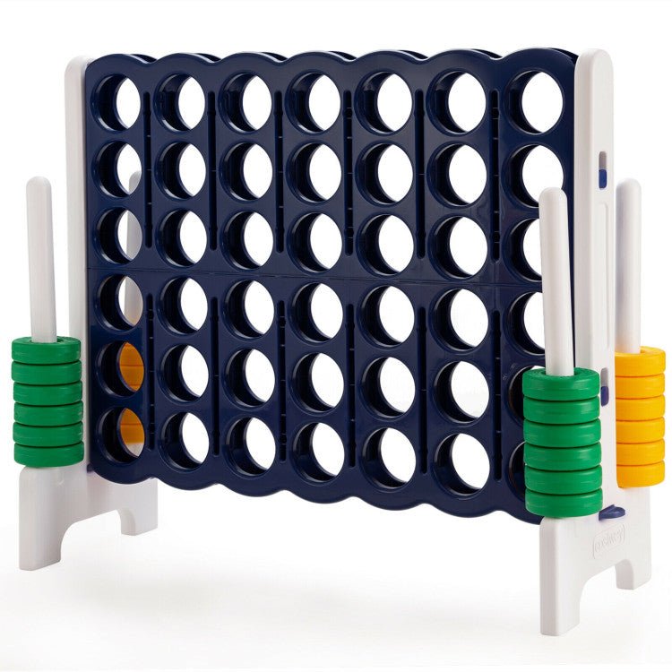 4-to-Score 4 in A Row Giant Game Set for Kids Adults Family Fun