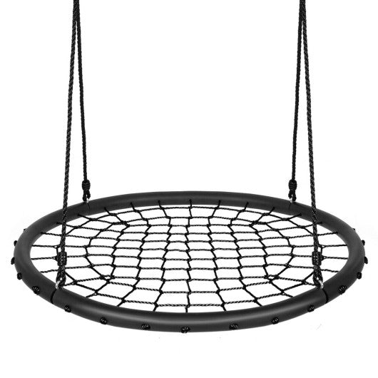 40'' Spider Web Tree Swing Set-Black