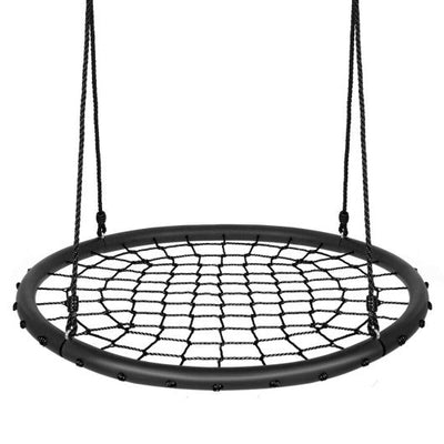 40'' Spider Web Tree Swing Set-Black