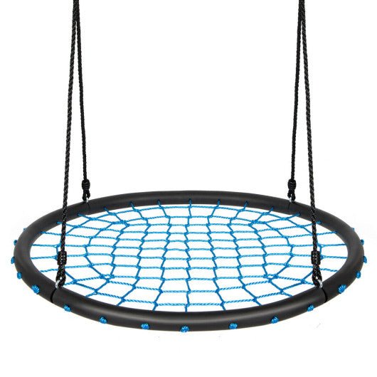 40'' Spider Web Tree Swing Set-Blue