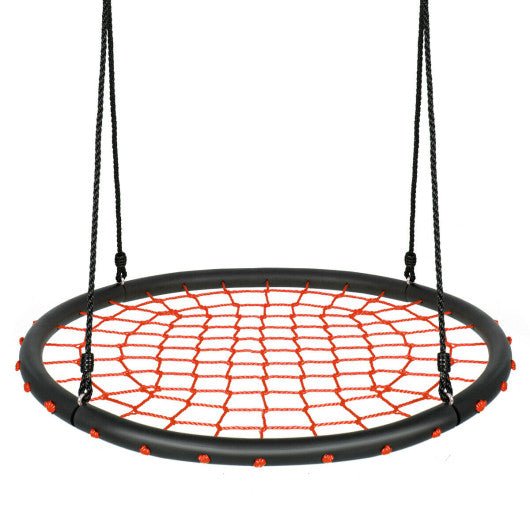 40'' Spider Web Tree Swing Set-Orange