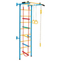5 In 1 Kids Indoor Gym Playground Swedish Wall Ladder-Yellow