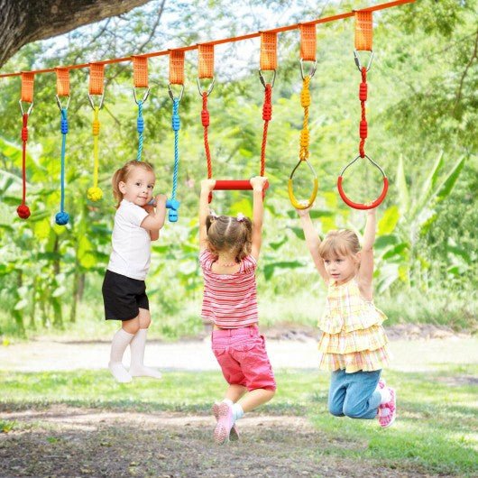 50 Ft Ninja Obstacle Course Line Kit for Kids – Monkey Bunks