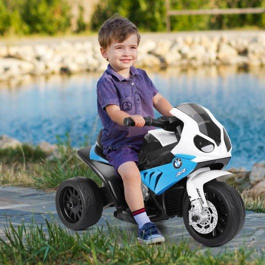 6V 3 Wheel Kids Motorcycle-Blue